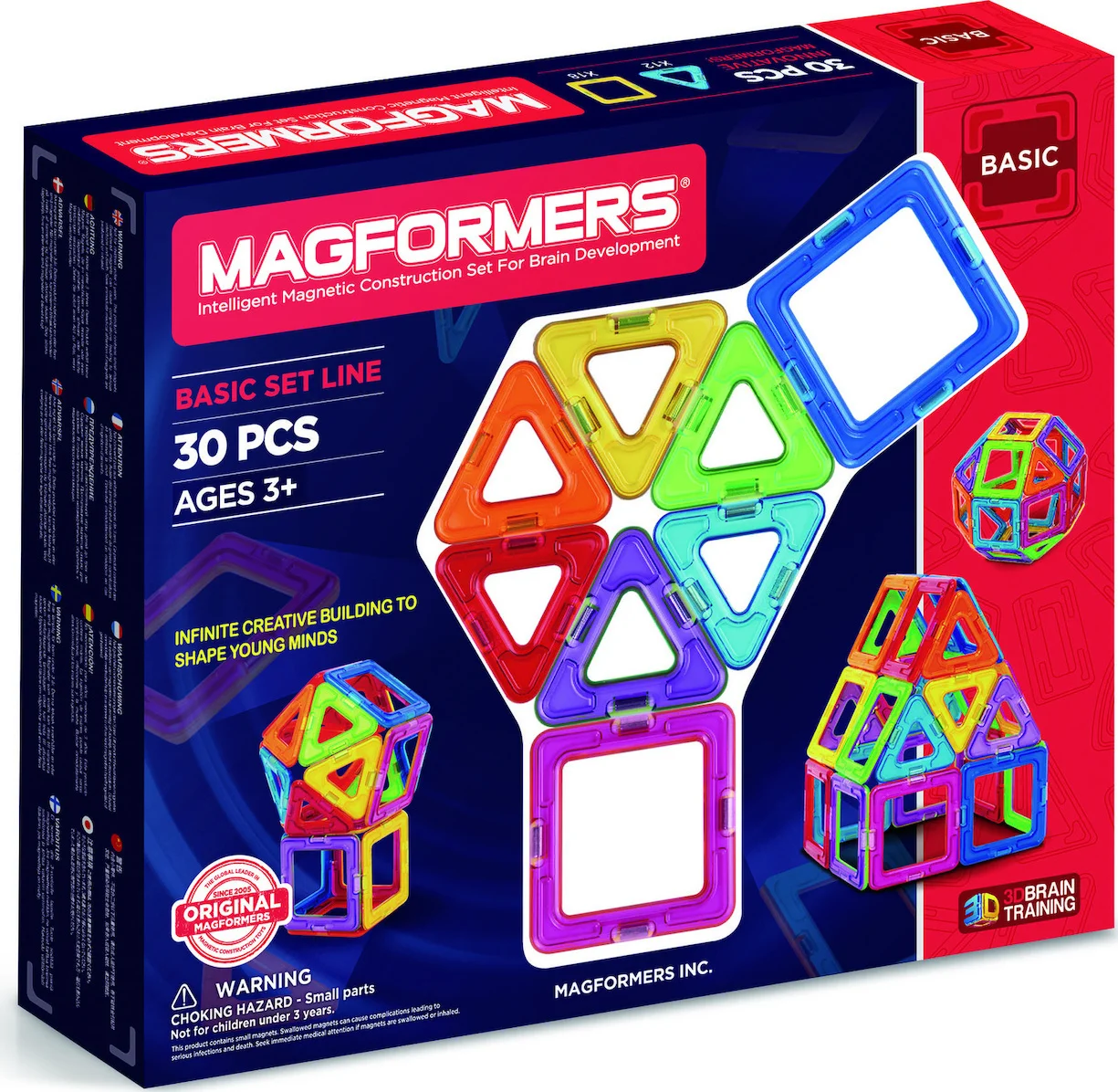 Φωτογραφία προϊόντος: Magformers Βασική σειρά 30 τμχ