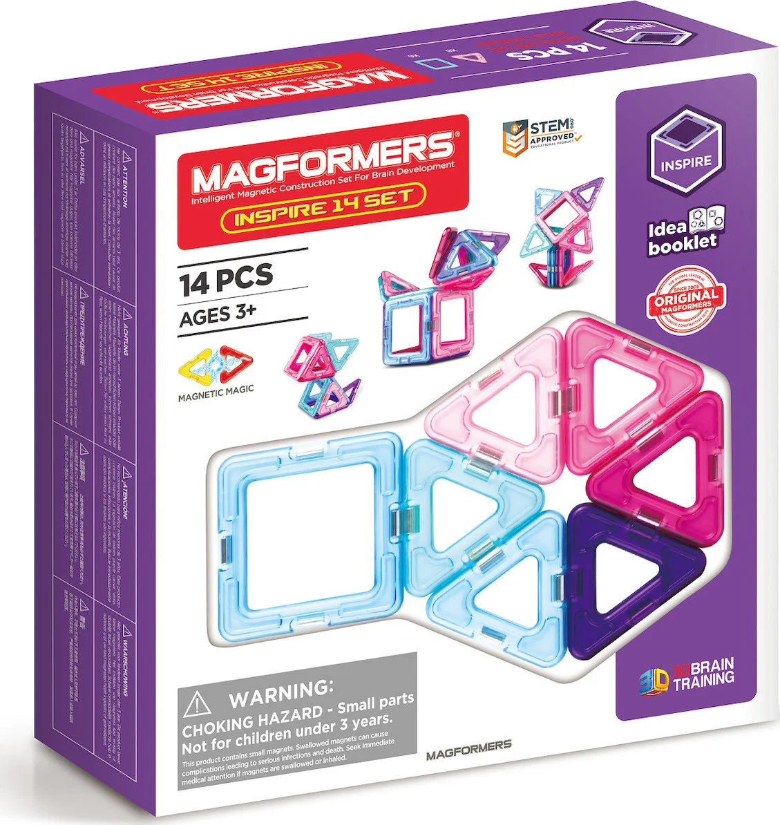 Φωτογραφία προϊόντος: Magformers Inspire για κορίτσια 14τμχ