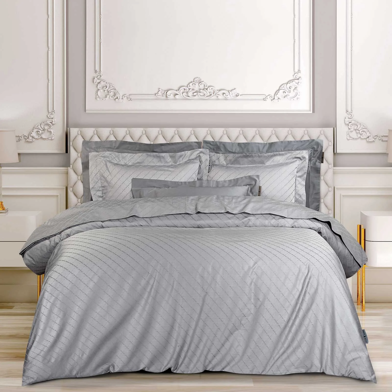 Φωτογραφία προϊόντος: Σετ Σεντόνια 250x270 King Size Classic Greenwich Polo Club 2291 Blue Χωρίς Λάστιχο100% Βαμβακοσατέν