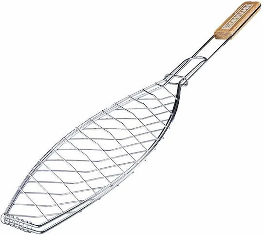 Φωτογραφία προϊόντος: BORMANN Σχάρα inox ψαριού 68Χ15cm BBQ1013