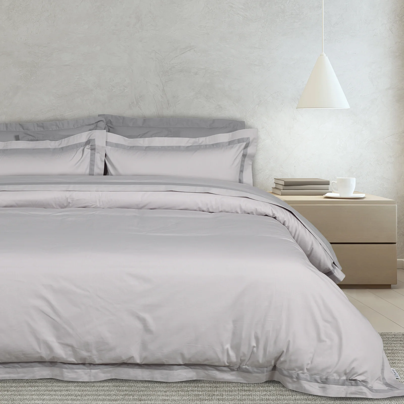 Φωτογραφία προϊόντος: Σετ Σεντόνια 250x270 King Size Executive Das Home 1698 Grey Χωρίς Λάστιχο