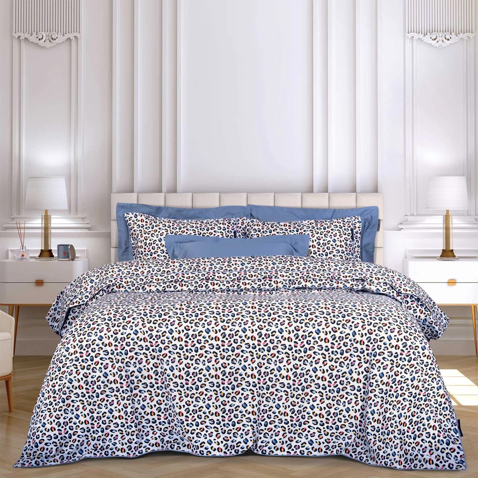 Φωτογραφία προϊόντος: Σετ Σεντόνια 260x280 King Size Essential Greenwich Polo Club 2264 Multicolor 100% βαμβακερό