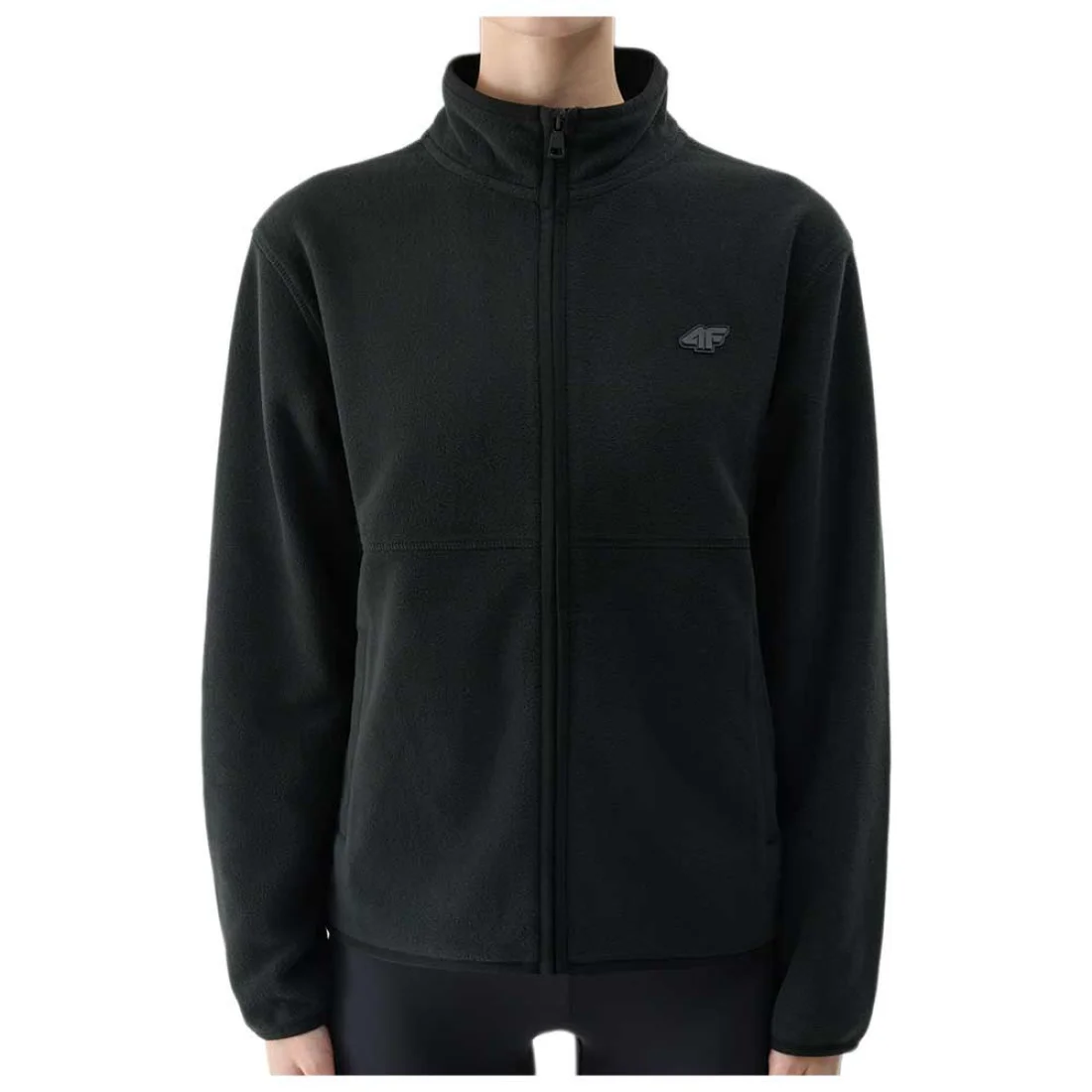 Φωτογραφία προϊόντος: 4F Γυναικεία ζακέτα Fleece 4FWMM00TFLEF314-20S Μαύρη
