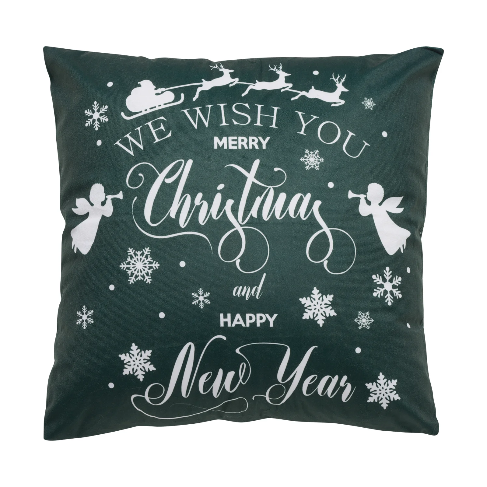 Φωτογραφία προϊόντος: Διακοσμητικό Μαξιλάρι 45x45 Christmas Das Home 0771 Green