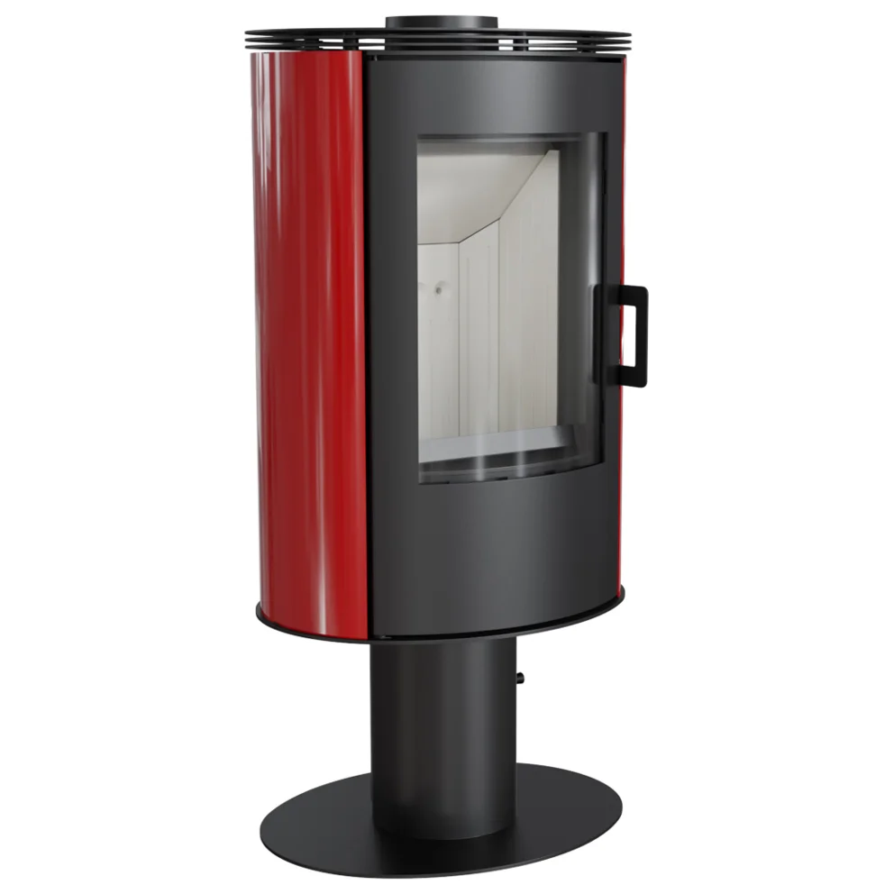 Φωτογραφία προϊόντος: KRATKI KOZA/AB/S/N/O/DR/KAFEL/CZERWONY 8KW / 50-70m2 ΠΕΡΙΣΤΡΕΦΟΜΕΝΗ ΕΝΕΡΓΕΙΑΚΗ ΣΟΜΠΑ ΑΠΟ ΧΑΛΥΒΑ ΜΕ ΕΞΩΤΕΡΙΚΗ ΕΠΕΝΔΥΣΗ ΑΠΟ ΚΟΚΚΙΝΟ ΚΕΡΑΜΙΚΟ
