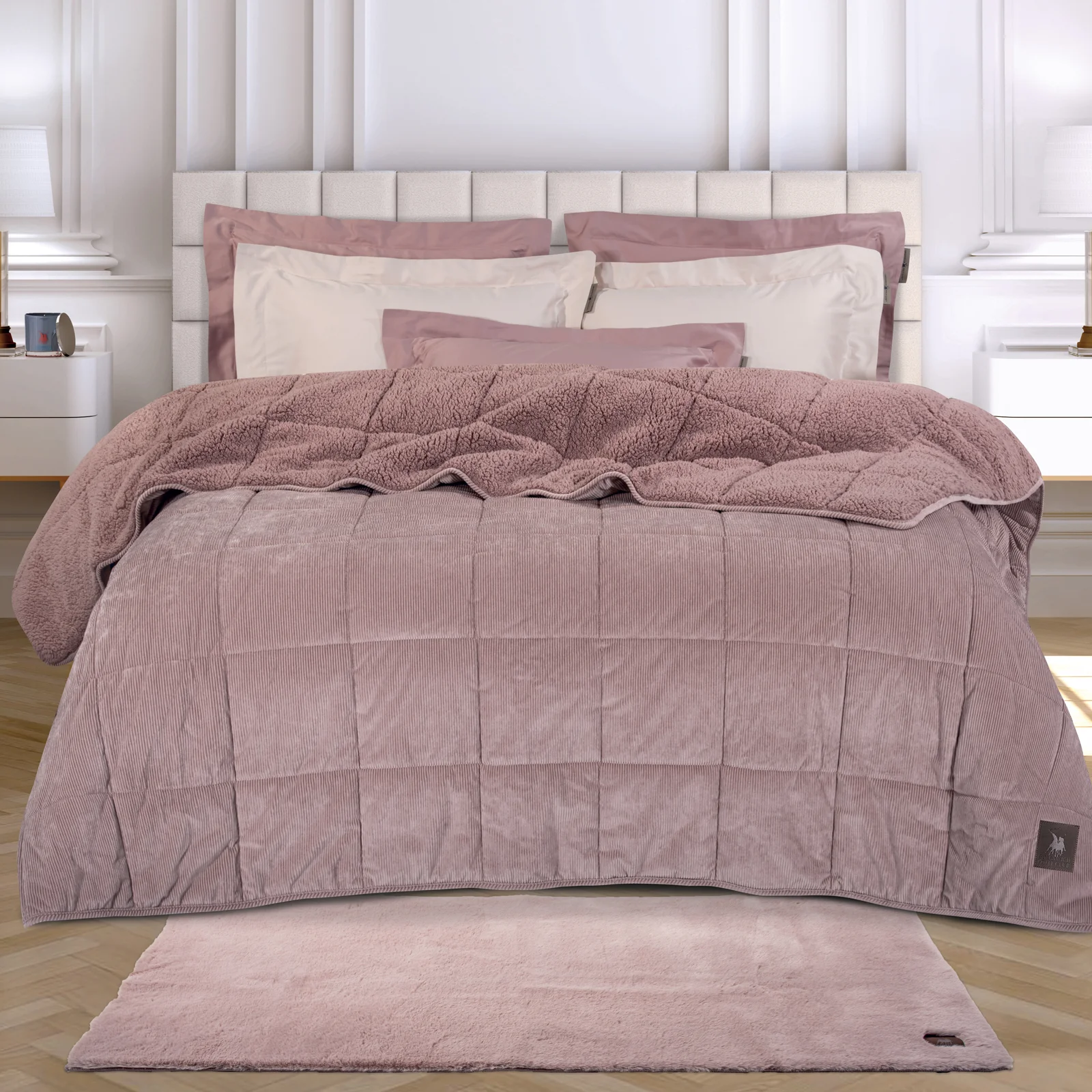 Φωτογραφία προϊόντος: Χαλί Διάδρομος 75x200 Faux Fur Essential Greenwich Polo Club 3108 Nude