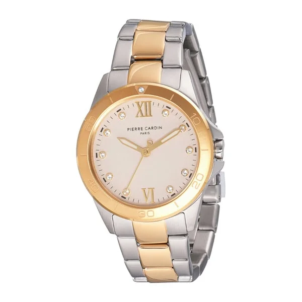 Φωτογραφία προϊόντος: Pierre Cardin Observatoire, Women's Watch, Gold Stainless Steel Bracelet CF.1009.MU