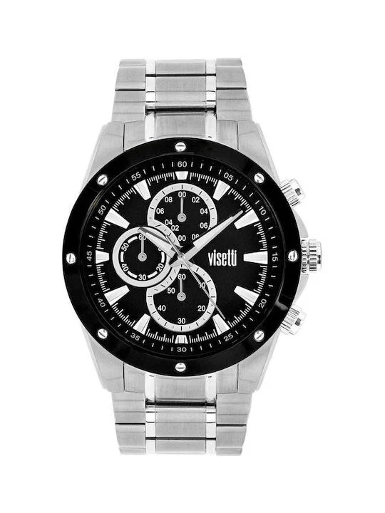 Φωτογραφία προϊόντος: Visetti Bolt, Men's Watch, Silver Stainless Steel Bracelet 21U-SW001SB