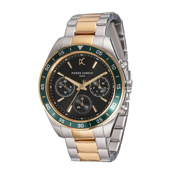 Φωτογραφία προϊόντος: Pierre Cardin Nation Chrono, Men's Watch, Two Tone Stainless Steel Bracelet CF.1004.MU.1