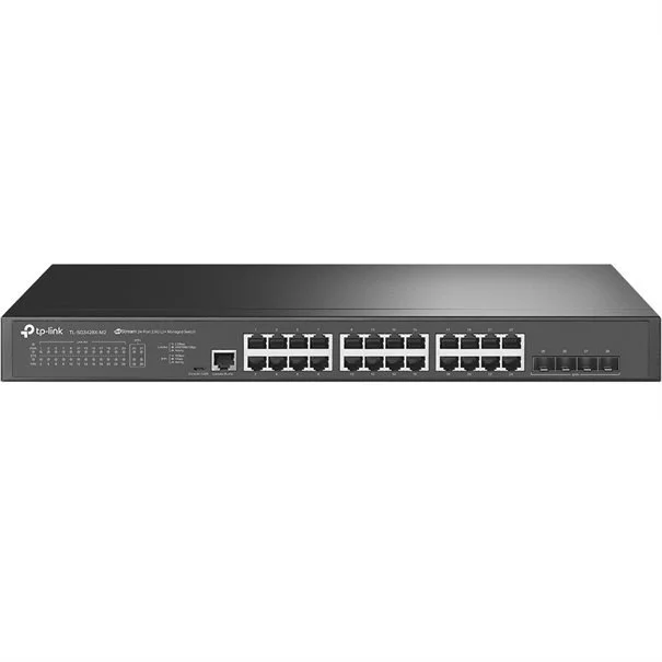 Φωτογραφία προϊόντος: TP-LINK Switch TL-SG3428X-M2 24x 2,5-GBit/4xSFP+Managed Rack Mountable, Omada SDN, 1 Fan, No PoE