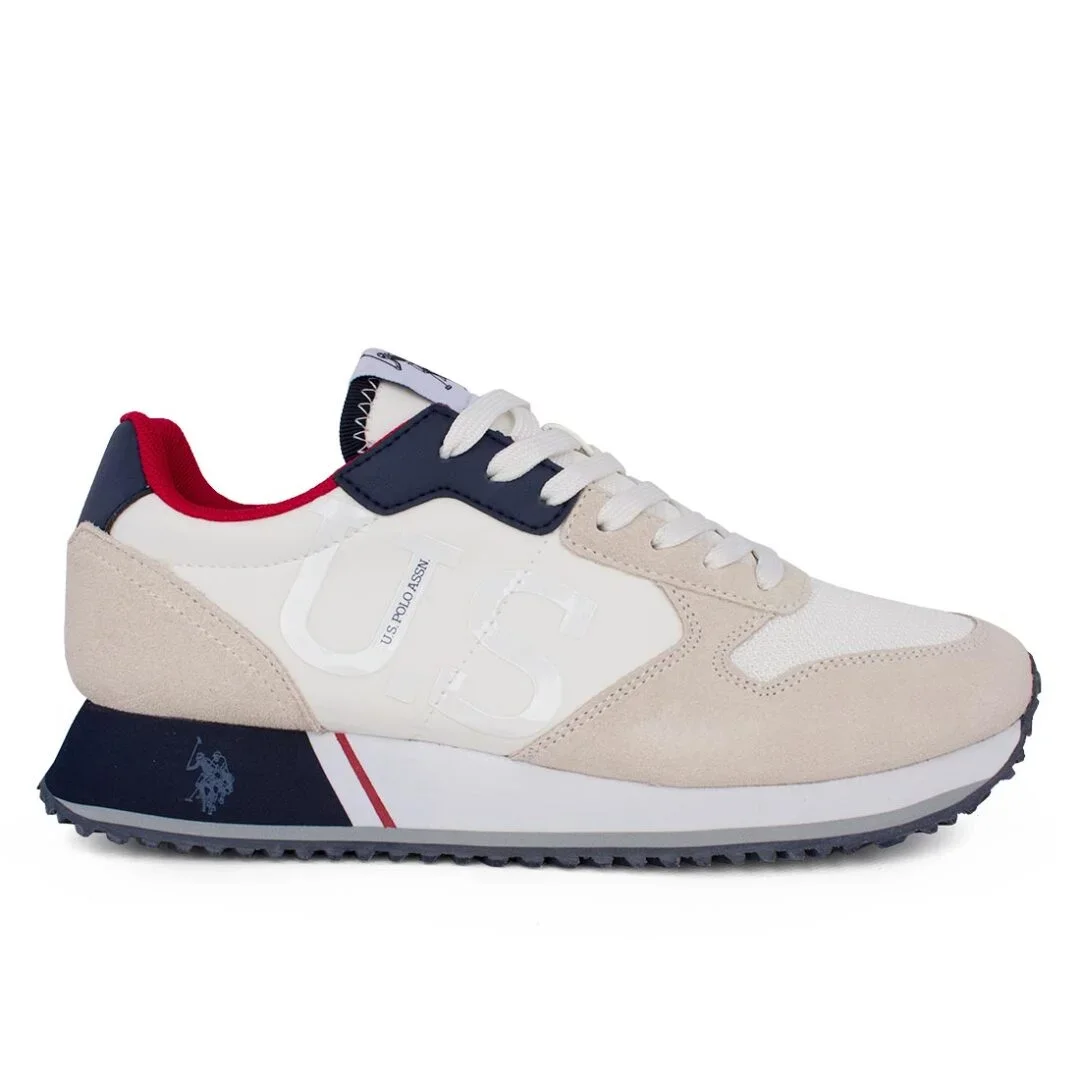 Φωτογραφία προϊόντος: ΑΝΔΡΙΚΑ SNEAKERS U.S. POLO ASSN. CLEEF008-WHI-BLU04 ΛΕΥΚΟ ΜΠΛΕ