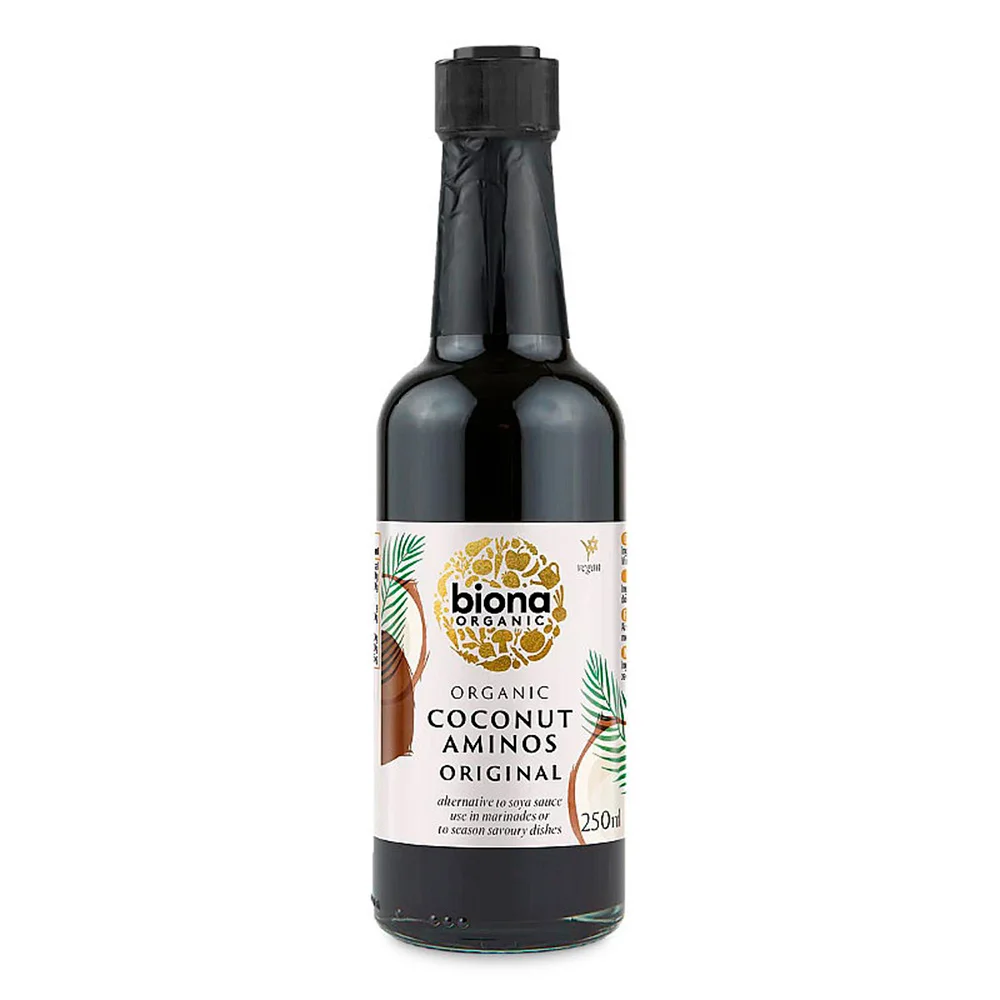 Φωτογραφία προϊόντος: Σως Καρύδας Coconut Aminos Υποκατάστατο σάλτσας σόγιας Biona 250ml