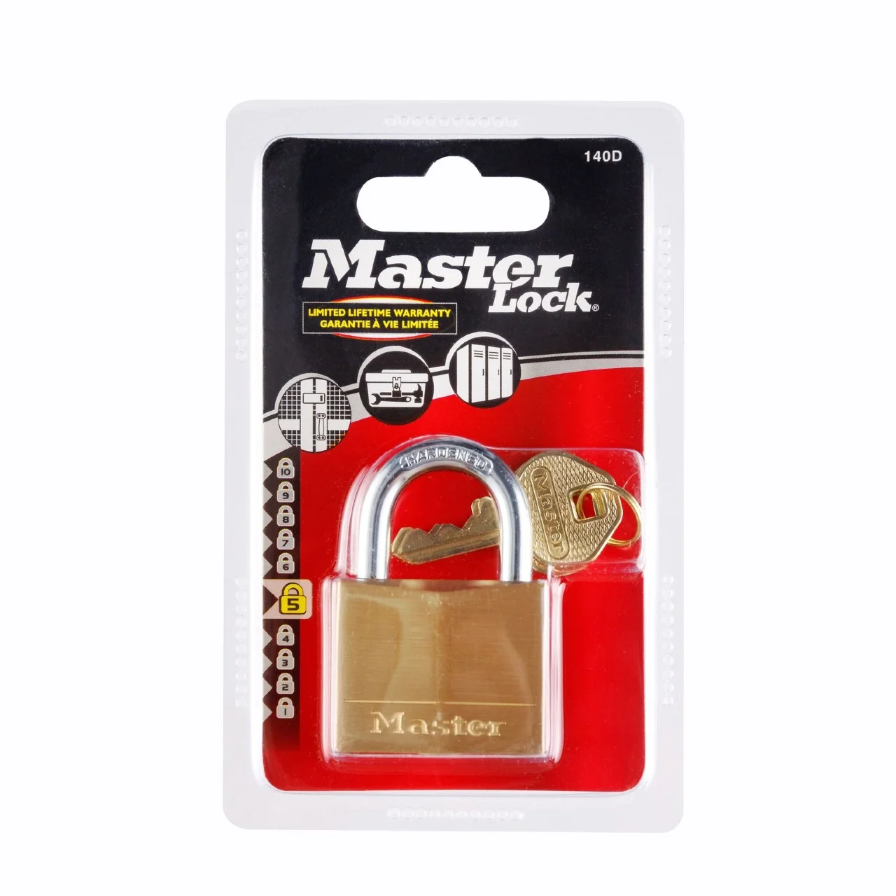 Φωτογραφία προϊόντος: Λουκέτο μπρούτζινο MASTER LOCK 40mm