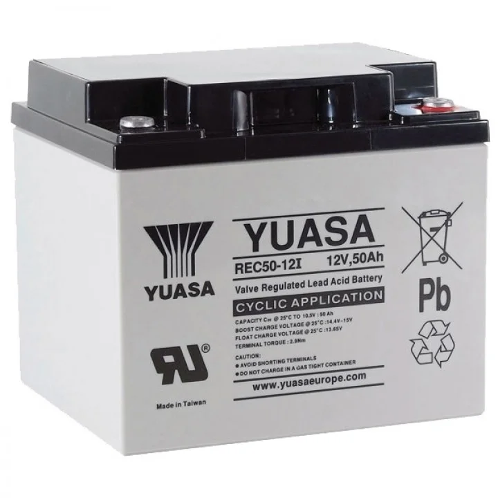 Φωτογραφία προϊόντος: Yuasa REC 50-12 12V 50Ah