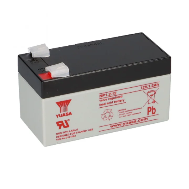 Φωτογραφία προϊόντος: Yuasa NP 1.2-12 12V 1.2Ah