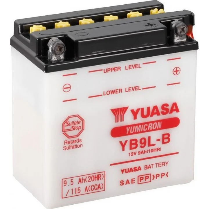 Φωτογραφία προϊόντος: Yuasa YB9L-B 12V 9Ah
