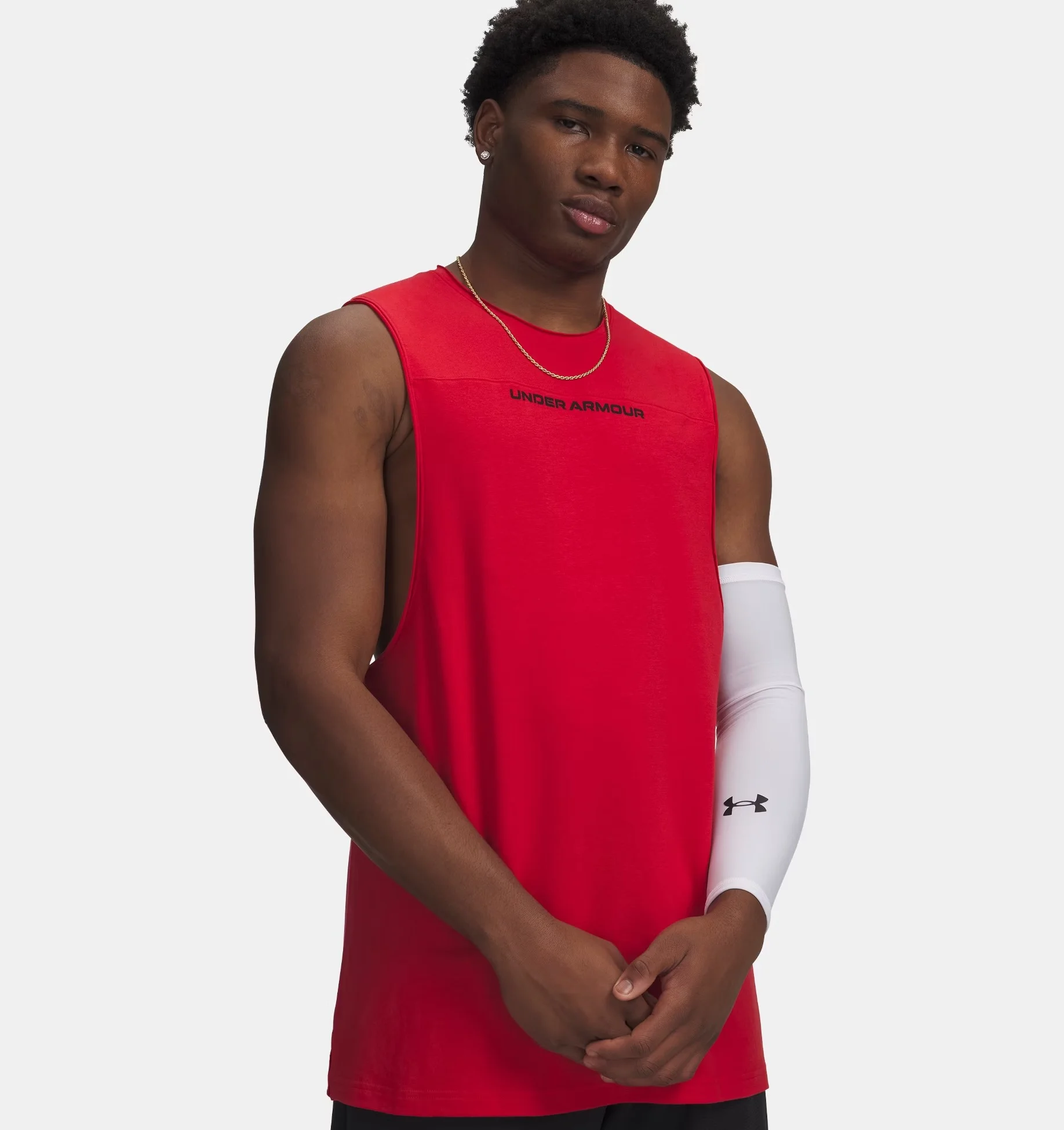 Φωτογραφία προϊόντος: Under Armour Hoops Αθλητικό T-shirt Κόκκινο