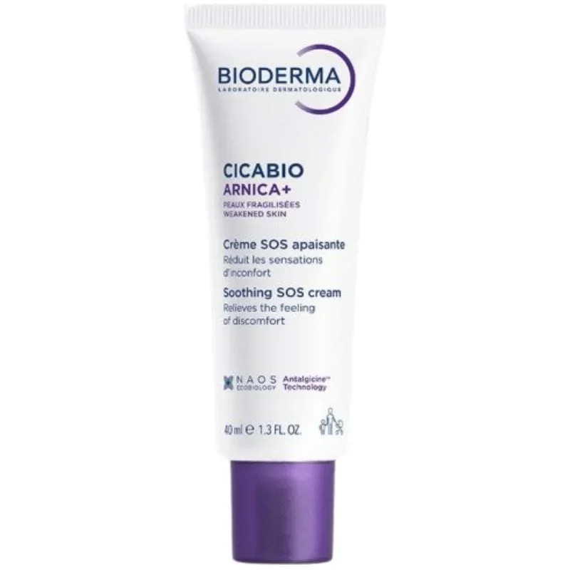 Φωτογραφία προϊόντος: Bioderma Cicabio Cream Arnica+ Καταπραϋντική Κρέμα Με Άρνικα Για Τους Μώλωπες, Τα Χτυπήματα & Τις Μελανιές 40ml