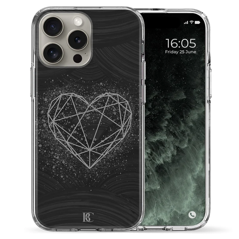 Φωτογραφία προϊόντος: Θήκη Back Cover Apple iPhone 15 Pro Max Diamond Heart
