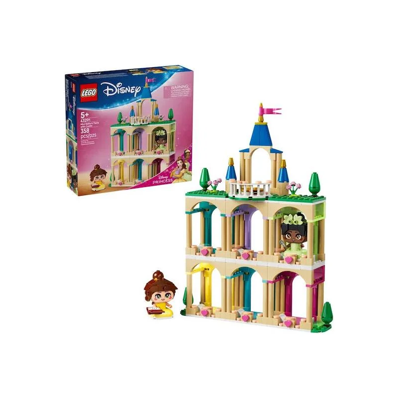 Φωτογραφία προϊόντος: LEGO Disney Mini Belle & Tiana with Castle για 5+ Ετών 358τμχ