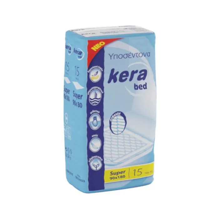 Φωτογραφία προϊόντος: Kera Bed Υποσέντονα Ακράτειας 90x180cm 15τμχ