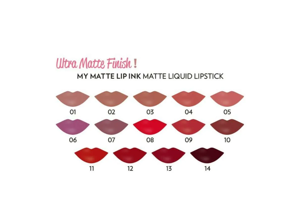 Φωτογραφία προϊόντος: Golden Rose My Matte Lip Ink 5ml GR-Lip-Ink-01