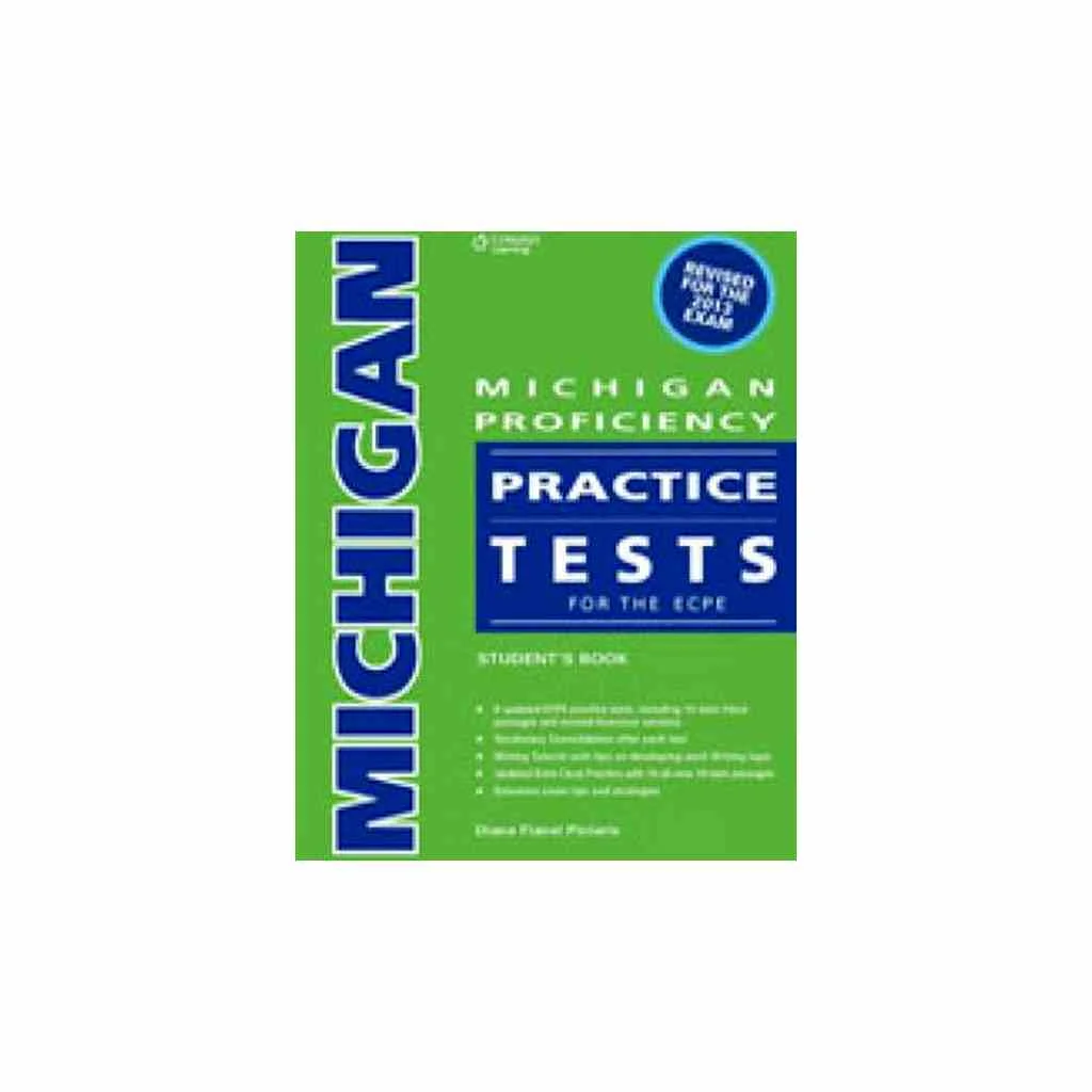 Φωτογραφία προϊόντος: MICHIGAN PROFICIENCY PRACTICE TESTS ECPE SB (+ GLOSSARY) EDITION 2013