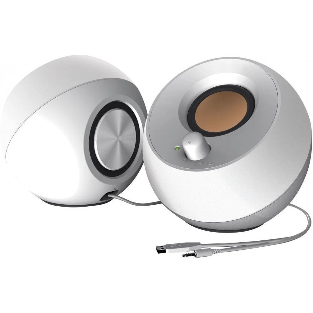 Φωτογραφία προϊόντος: CREATIVE Speaker Wired 2.0 Pebble S.E RGB White
