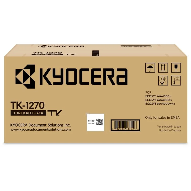 Φωτογραφία προϊόντος: KYOCERA Toner Black TK-1270