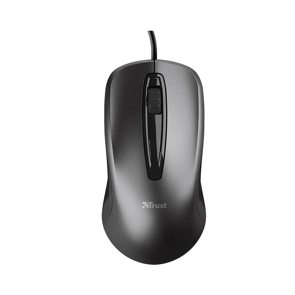 Φωτογραφία προϊόντος: MOUSE USB TRUST CARVE BLACK 23733