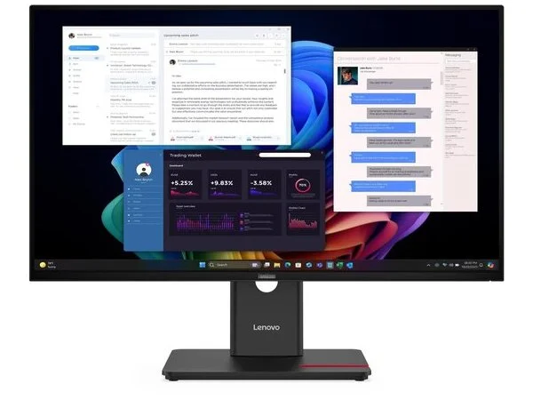 Φωτογραφία προϊόντος: LENOVO Monitor ThinkVision T27UD-40 27'' 4K IPS, HDMi, Display Port, USB-C, Ethernet,Height adjustable, 3YearsW