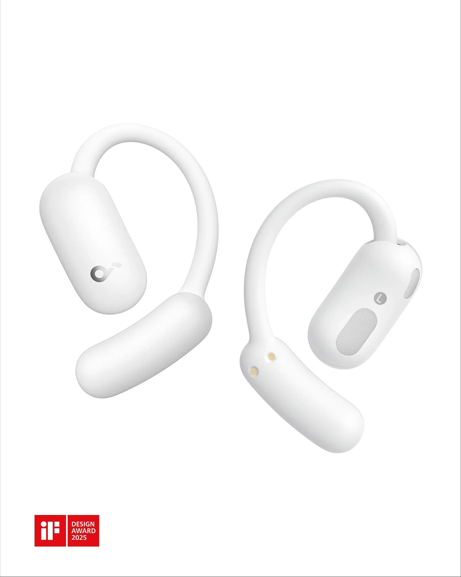 Φωτογραφία προϊόντος: ANKER SOUNDCORE EARPHONES AEROFIT 2 WHITE