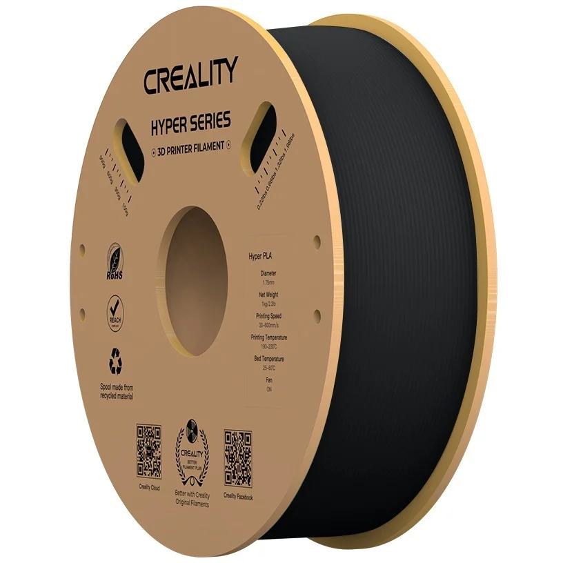 Φωτογραφία προϊόντος: Hyper PLA Filament Creality (Black)