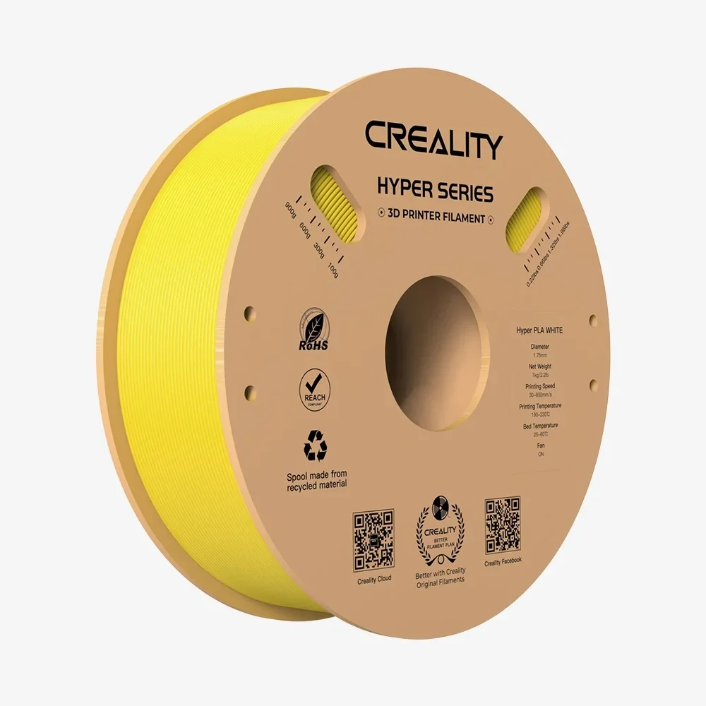 Φωτογραφία προϊόντος: Hyper PLA Filament Creality (Yellow)