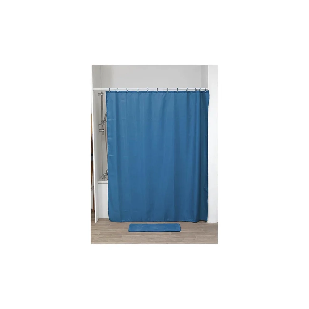 Φωτογραφία προϊόντος: Plastona Κουρτίνα μπάνιου polyester BLUE PEACOCK 180Χ200