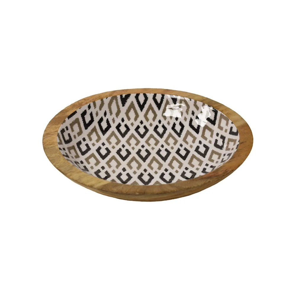 Φωτογραφία προϊόντος: Plastona Μπωλ mango enamel patch μαύρο Φ29Χ6