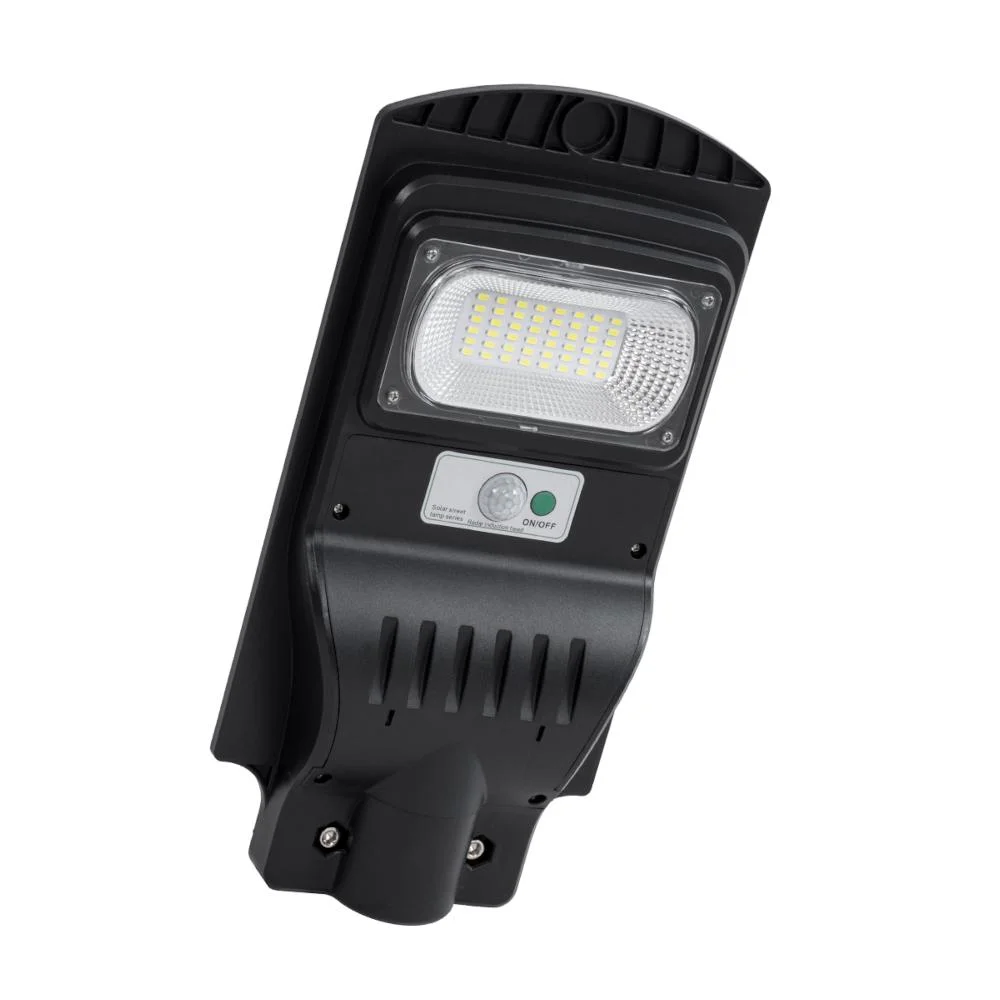 Φωτογραφία προϊόντος: Φωτιστικό δρόμου LED 100W με ενσωματωμένο φωτοβολταϊκό πάνελ και τηλεχειριστήριο