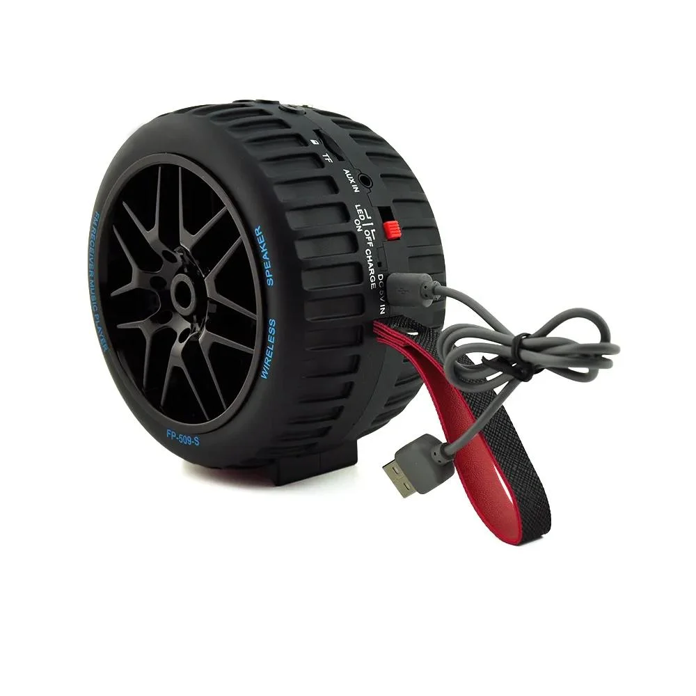 Φωτογραφία προϊόντος: Ηχείο Wireless Bluetooth Speaker σε σχήμα ζάντας