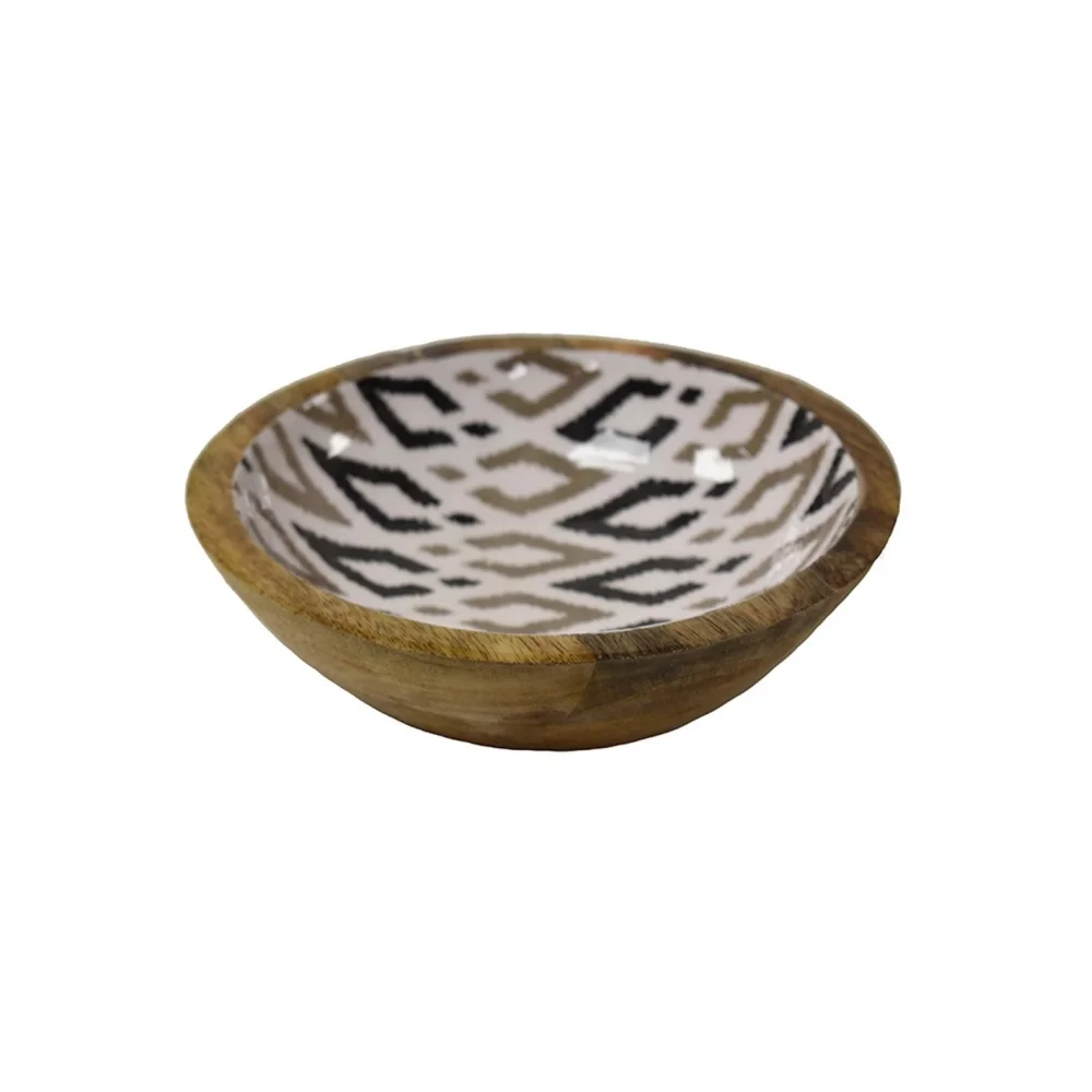Φωτογραφία προϊόντος: Plastona Μπωλ mango enamel patch μαύρο Φ20Χ6,5