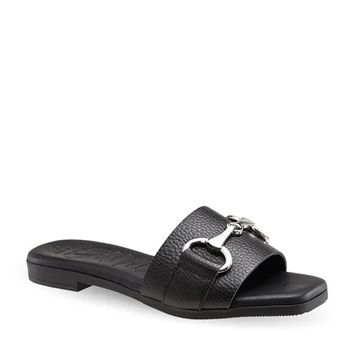 Φωτογραφία προϊόντος: OH! MY SANDALS MULES ΔΕΡΜΑΤΙΝΑ ΜΑΥΡΑ 4957