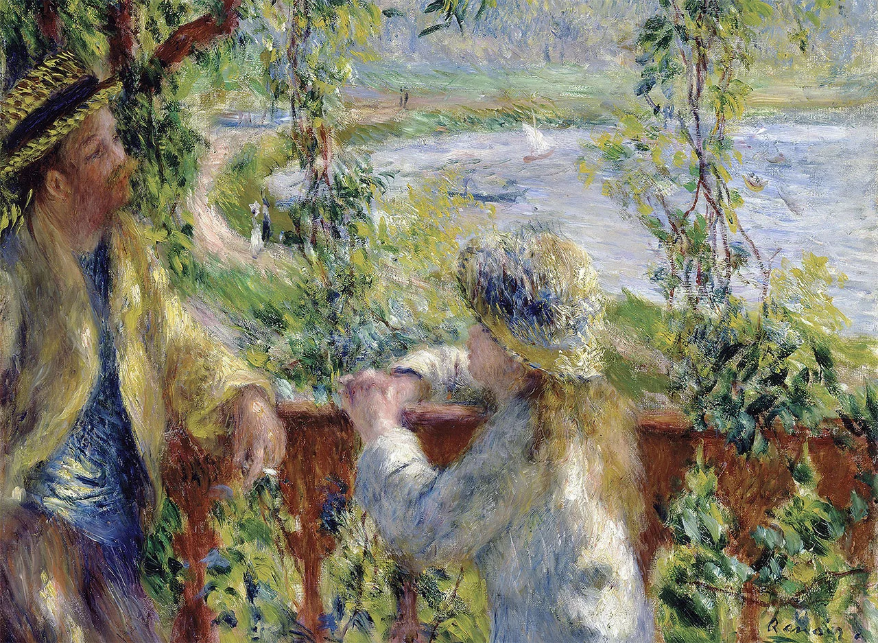Φωτογραφία προϊόντος: Πίνακας ζωγραφικής σε καμβά Near the Lake Renoir