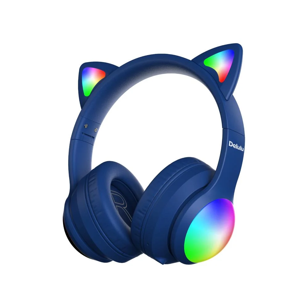 Φωτογραφία προϊόντος: Kiddoboo Delulu Bluetooth Headphones DiscoBeats - Blue