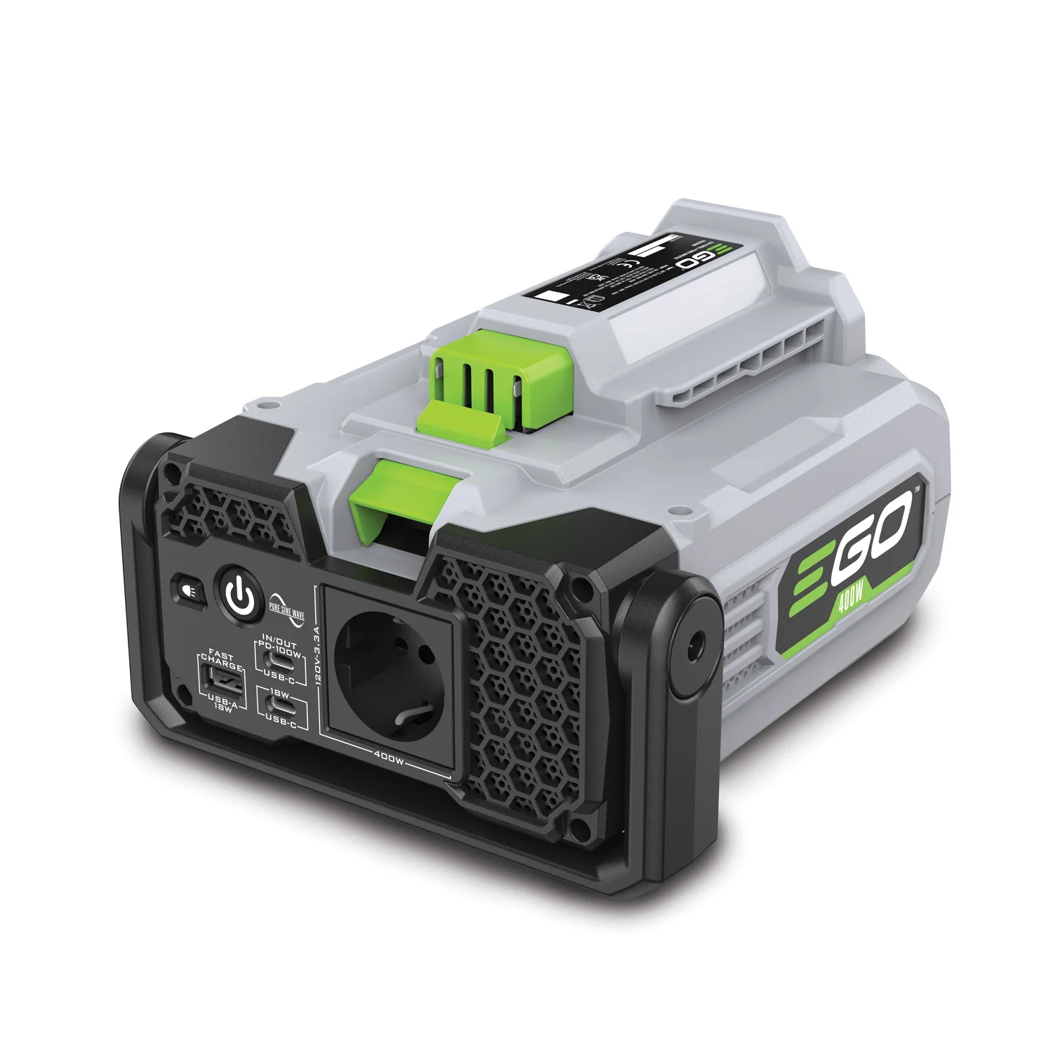 Φωτογραφία προϊόντος: EGO Power+ PAD5000E Nexus Escape Inverter 400W Solo Χωρίς Μπαταρία & Φορτιστή