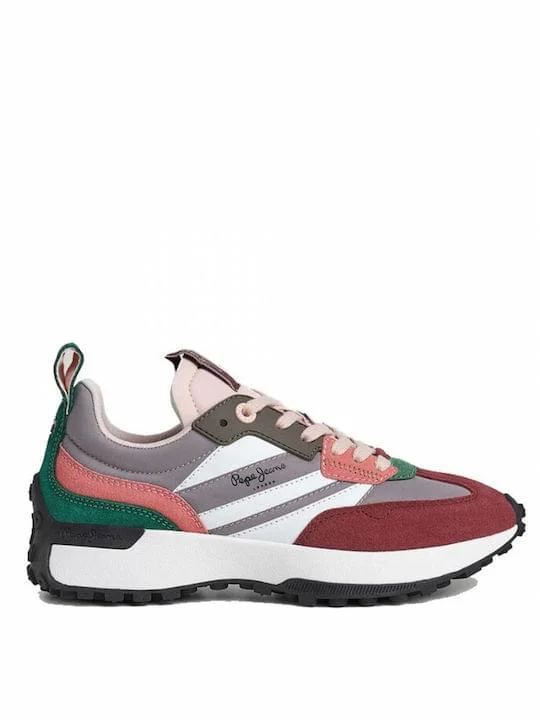 Φωτογραφία προϊόντος: Γυναικεία Sneakers Lucky Grand Pearl Silver ΓΚΡΙ/ΠΟΛΥΧΡΩΜΑ PEPE JEANS PLS 31515911