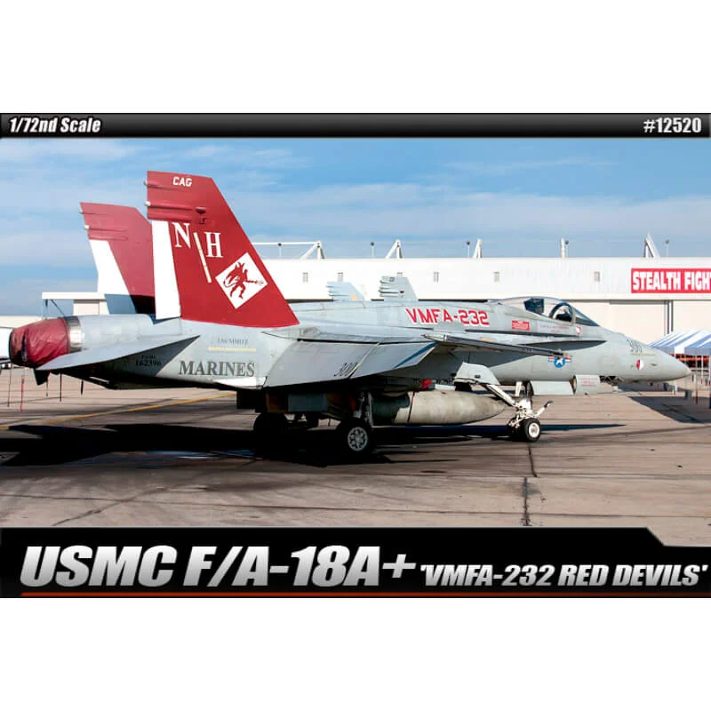 Φωτογραφία προϊόντος: ACADEMY 1/72 USMC F/A-18A+ "VMFA-232 RED DEVILS" 12520 12170