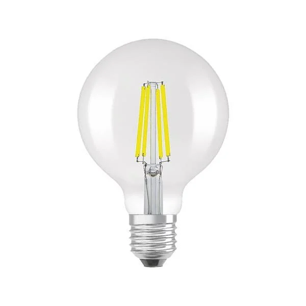 Φωτογραφία προϊόντος: ΛΑΜΠΑ G95 FILAMENT 4W 840LM Ε27 4000K CLEAR 147-78366