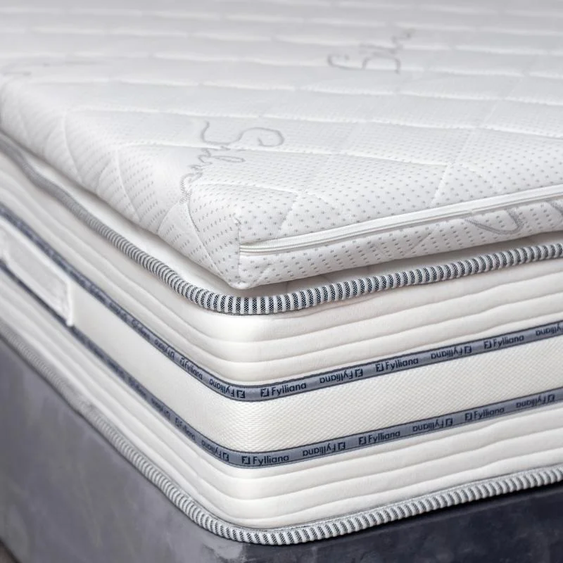 Φωτογραφία προϊόντος: ΑΝΩΣΤΡΩΜΑ Fylliana Silver ΜΕ MEMORY FOAM 120x200