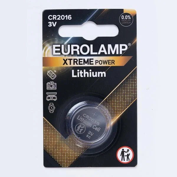 Φωτογραφία προϊόντος: ΜΠΑΤΑΡΙΑ ΛΙΘΙΟΥ EXTREME CR2016 1τμχ 147-24132