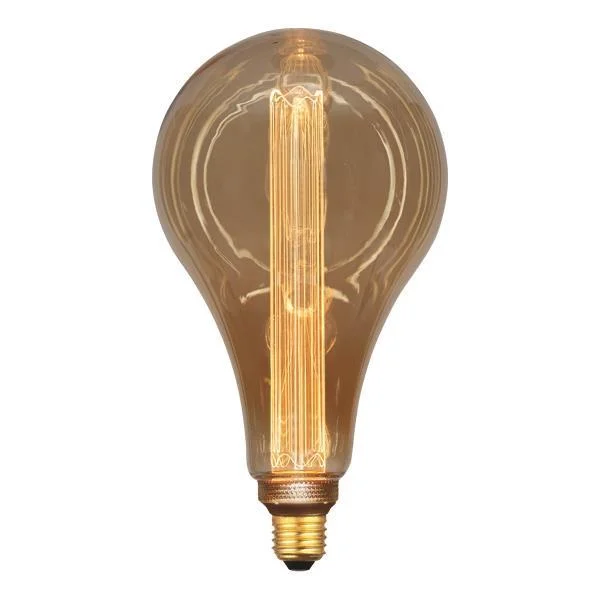 Φωτογραφία προϊόντος: ΛΑΜΠΑ LED ΑΧΛΑΔΙ P165 3,5W Ε27 2000K 220-240V GOLD GLASS DIMMABLE 147-81832