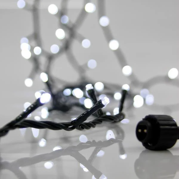 Φωτογραφία προϊόντος: ΣΕΙΡΑ, 100 LED 3mm, 31V ΜΕΤΑΣΧΗΜΑΤΙΣΤΗ, 4 ΕΠΕΚΤΑΣΕΙΣ ΕΩΣ 3 ΣΕΤ, ΠΡΑΣΙΝΟ PVC ΚΑΛΩΔΙΟ, ΛΕΥΚΟ LED, ANA 5cm, ΠΡΟΕΚΤΑΣΗ ΠΑΡΟΧΗΣ 3m, ΙΡ44 600-15200
